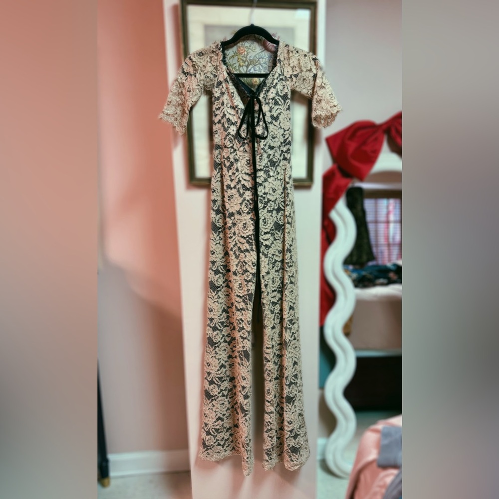 Alexis xs lace jumpsuit